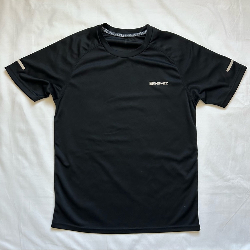 Zengvee black performance shirt